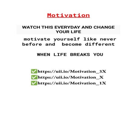 Motivation (2) | PDF