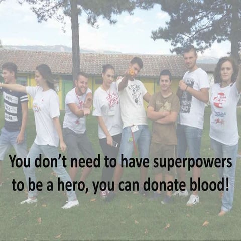 Blood donation- Motivation 