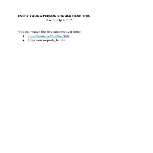 Motivational speech | PDF