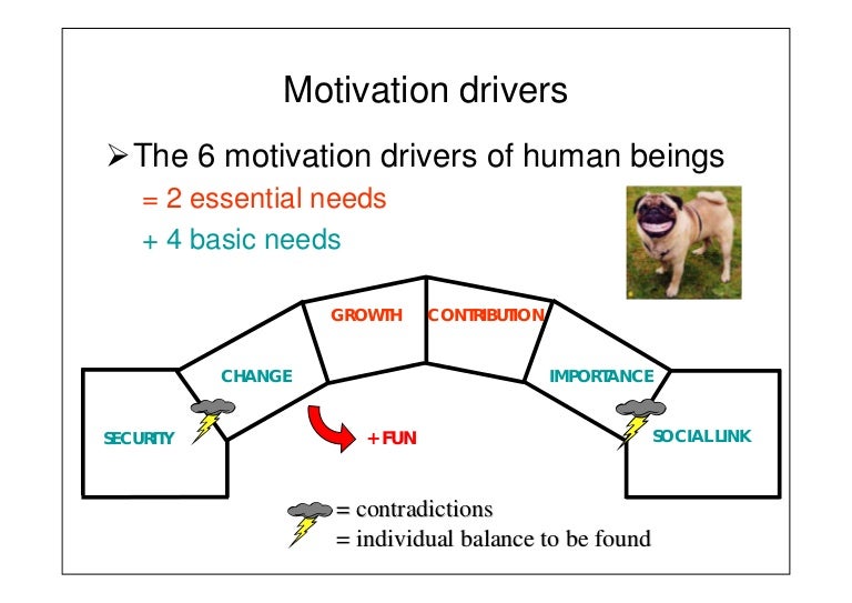 Motivation drivers The Arch of motivation
