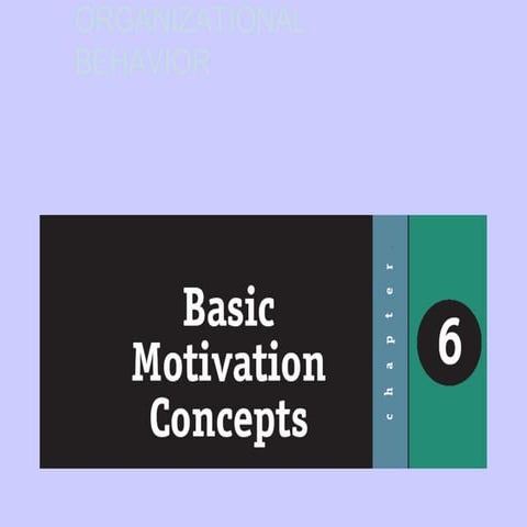 Motivation Theories