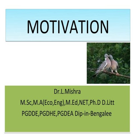 Motivation Lm Ppt