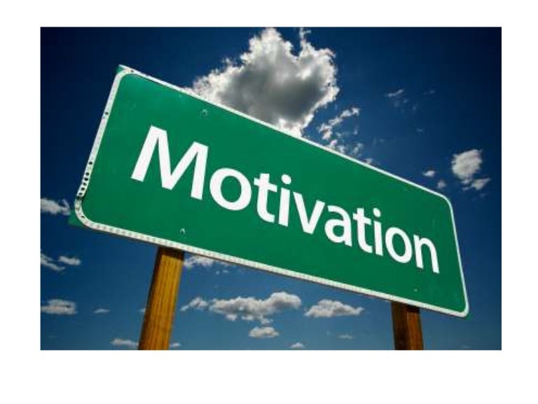 slides on motivation presentation