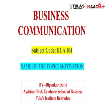 Motivation, Motivation Theories, Types of Motivation