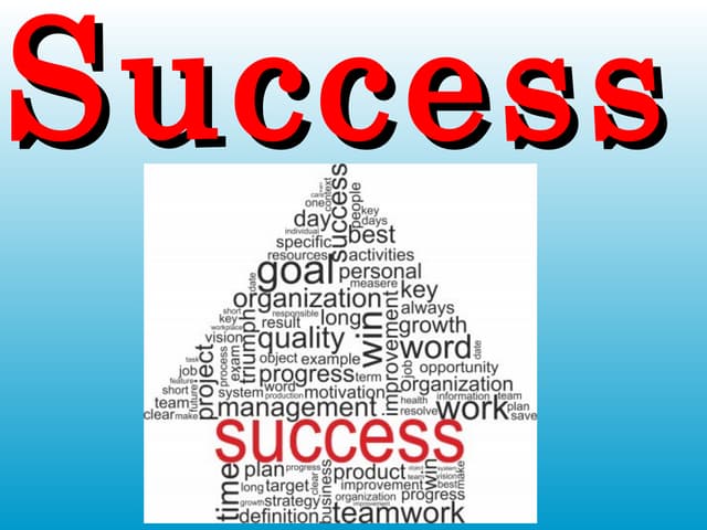 Defining Success 