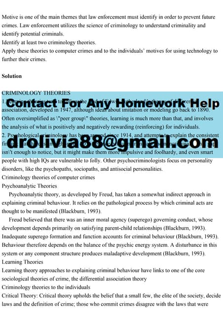 Motive is one of the main themes that law enforcement must identify .pdf