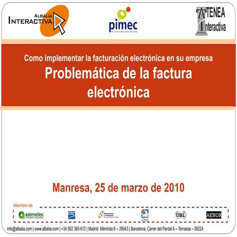 Motivos Para La Factura ElectróNica