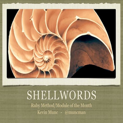 Shellwords