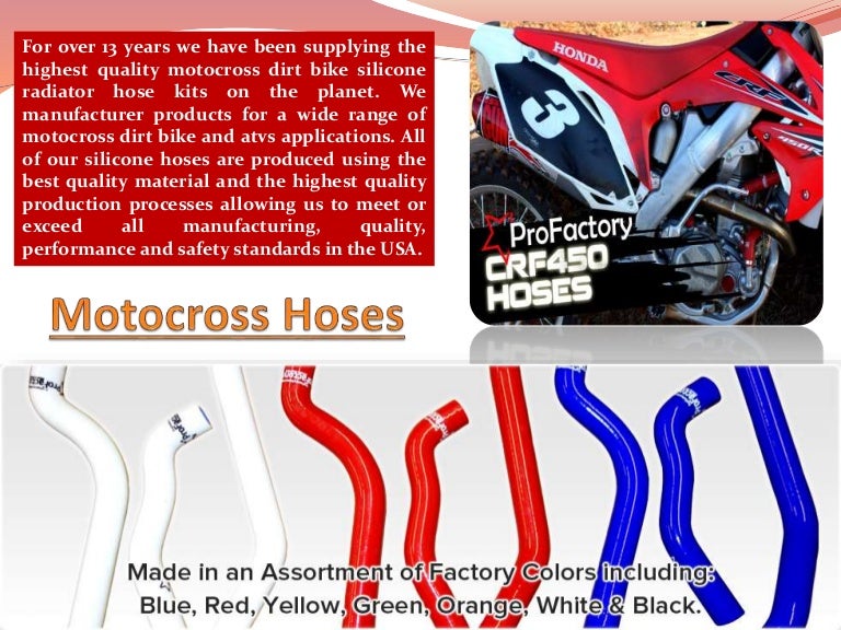Dirt Bike Radiator Hose Kits