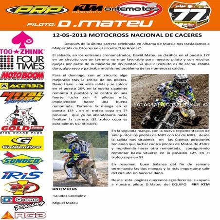 Motocross nacional de caceres 120513