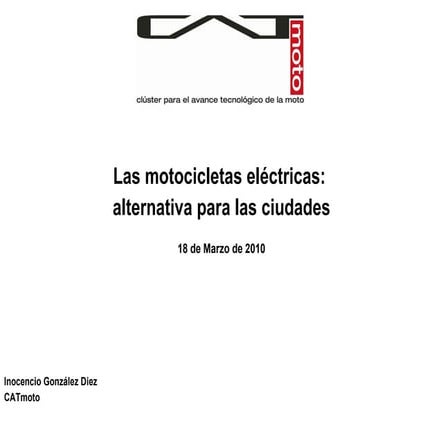 Moto Electrica La Alternativa 20100318 Ppt2003