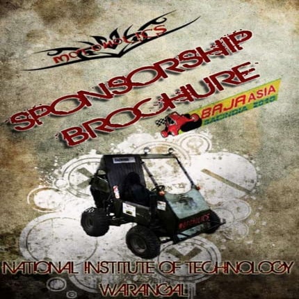 Motoholics Sponsorship Proposal 2010