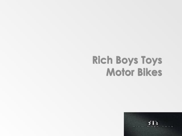 Motor bikes