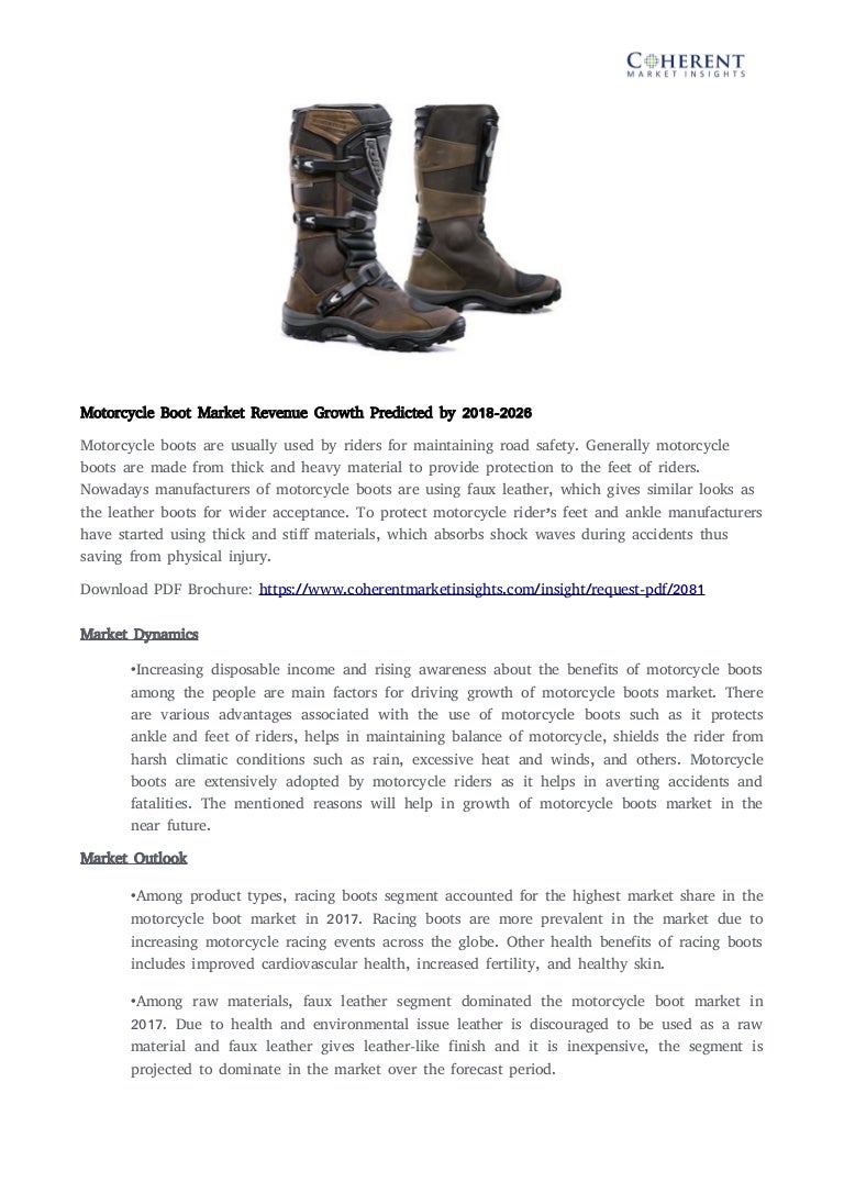 types of motorcycle boots