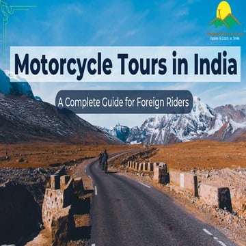 Why to choose India for Motorcycle Tour?