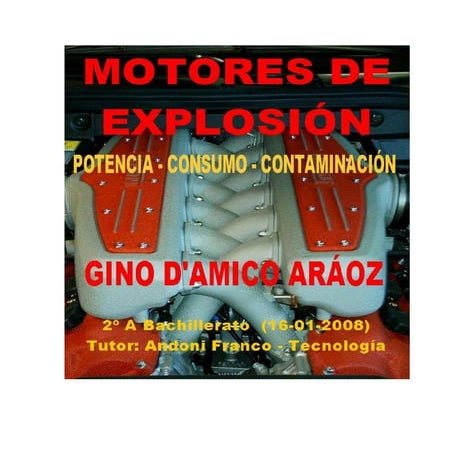 Motor de explosion