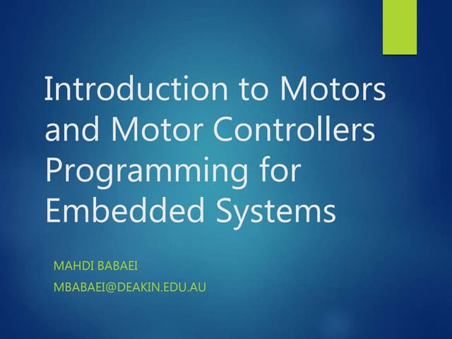 Motordrive
