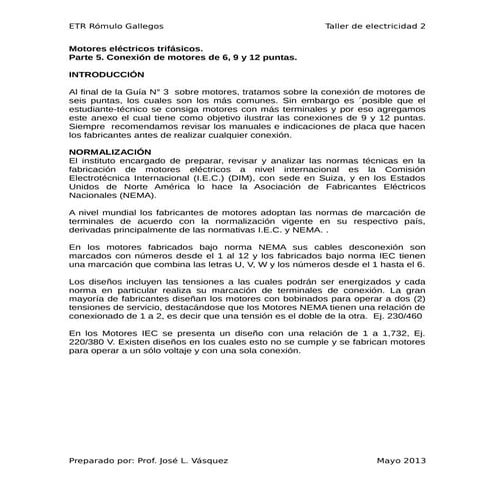Motores electricos guia 5 conexion