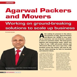 Agarwal Packers and Movers Ltd