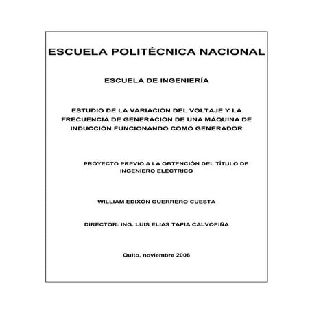 Motor induccion generador