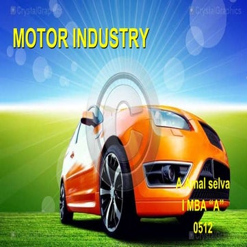 Motor industry