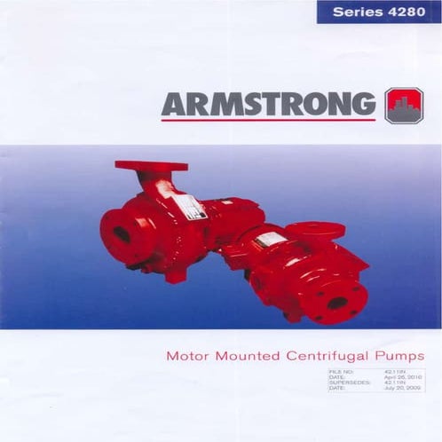 Motor mounted centrifugal pumps | PDF