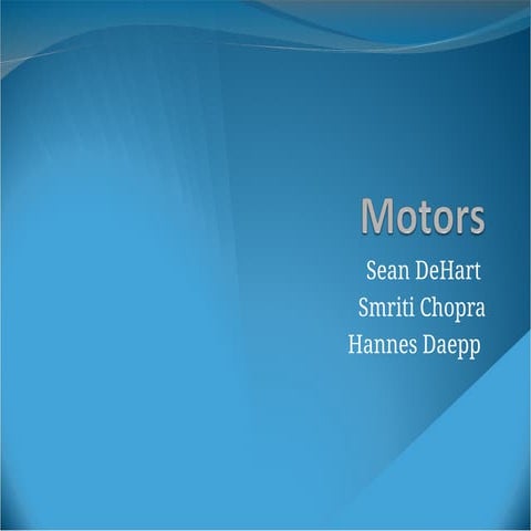 Motors_F09.ppt different motor types and classes