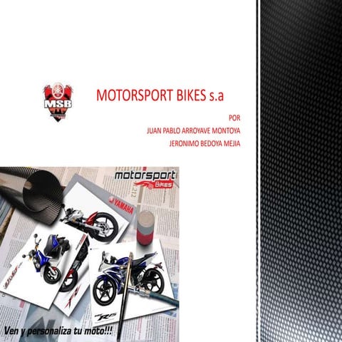 Motorsport bikes s