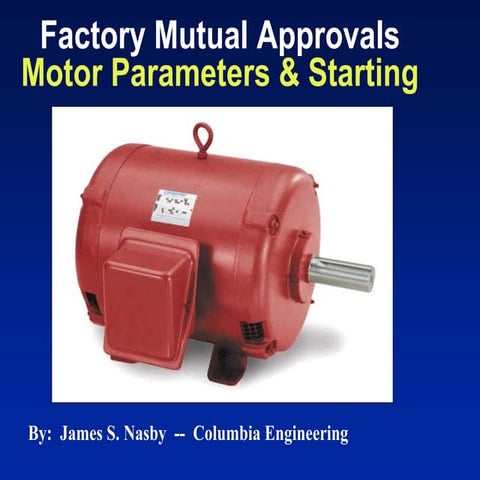 Motors & starting