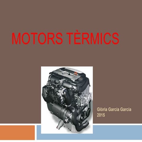 Motors tèrmics 2015