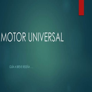 Motor Universal
