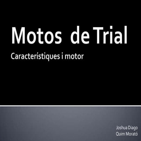 Motos  de trial