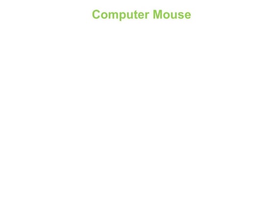 Presentation on Computer Mouse | PPTX