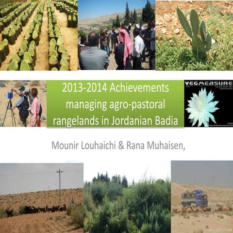 Achievements managing agro-pastoral rangelands-final by Mounir Louhaichi
