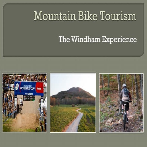 mountain bike tourism