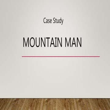 Mountain man- beer company 