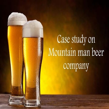 Mountain man brewing company