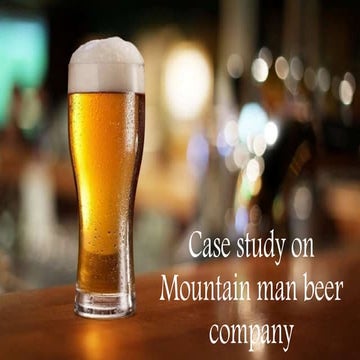 Mountain man brewing company