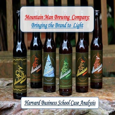 Mountain man brewing company case analysis