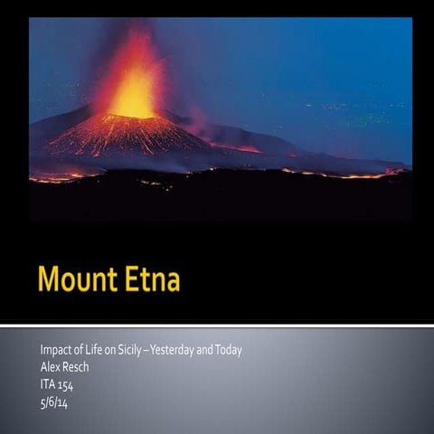 Mount Etna 