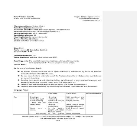 Moure secondary intermediate_lesson_plan2 - 9.5