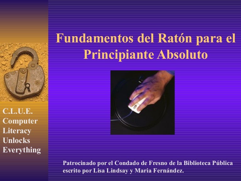 Mouse Basics in Spanish