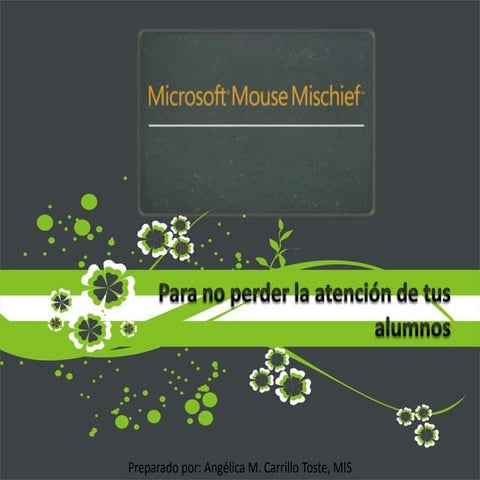 Mouse Mischief Tutorial | PPTX