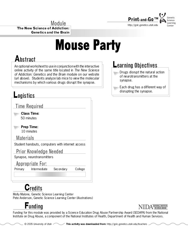 Mouse Party Mouse Party