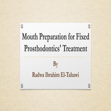 Mouth preparation for Fixed Prosthodontic treatment.pdf
