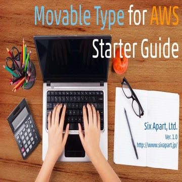 Movable type for AWS Starter Guide