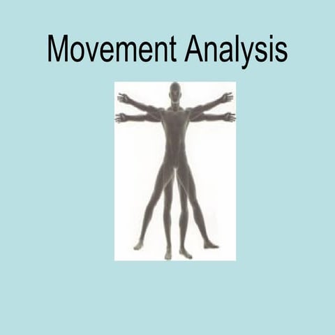 Movement analysis