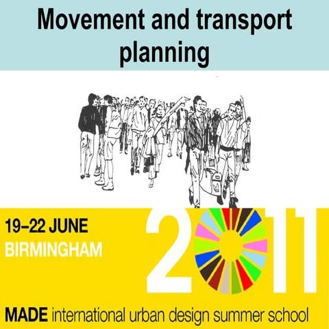 Movement and transport planning 2011, Noha Nasser