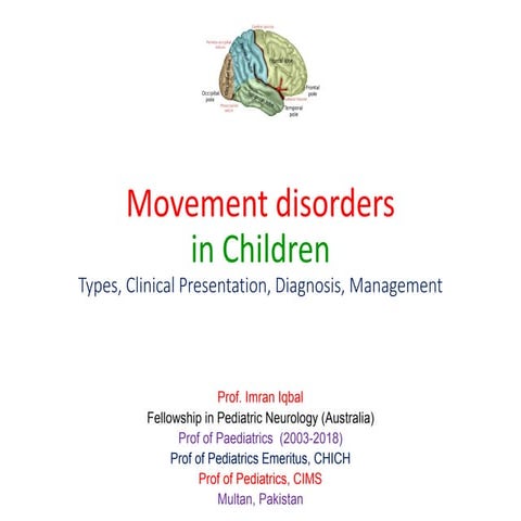 Movement disorders in Children 2022.pdf