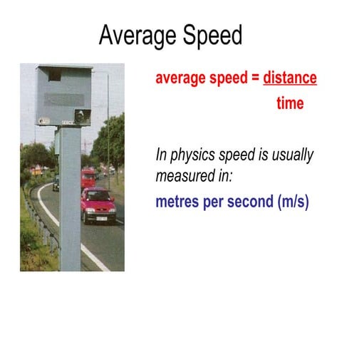 Movement and Position, Speed and velocity.ppt